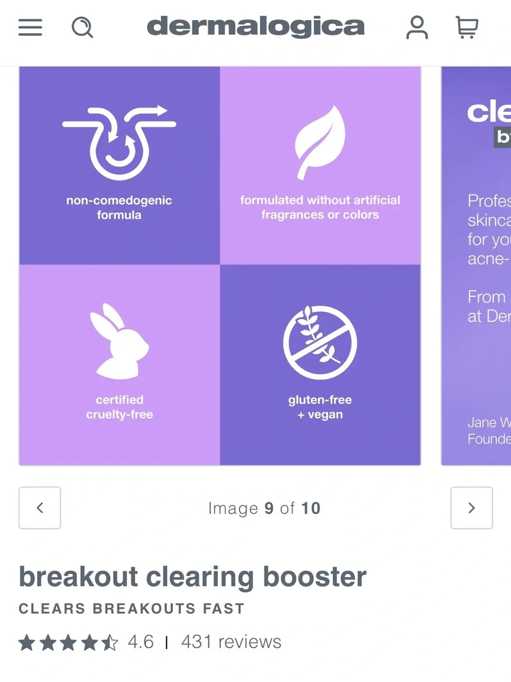 Dermatological Clear Start Breakout Clearing Booster 30 ml. Brand new in box.